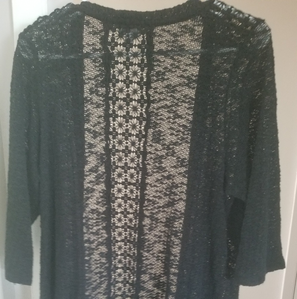 Avenue black lightweight sweater